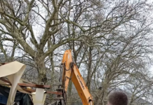 Vijon aksioni për lirimin e hapësirave publike, shemben dy ndërtime pa leje në Shirokë