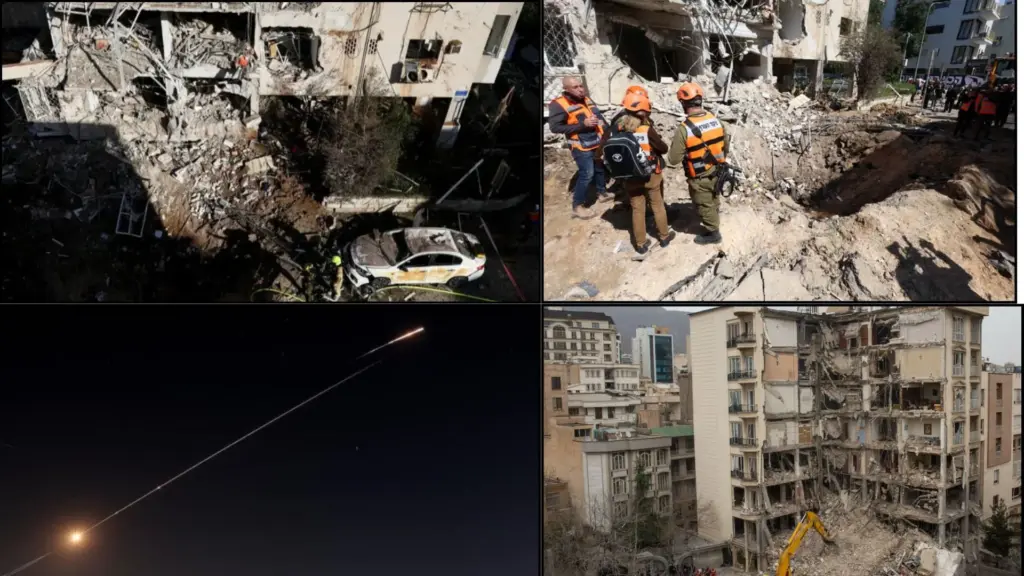 Raketat iraniane çajnë  kupolën e hekurt  të Izraelit  6 të plagosur  IDF hakmerret  Trump hap negociatat dhe shtyn sulmet  rritet sërish nafta