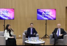 “Evropa fillon këtu”, Ministrat Hoxha dhe Pirdeni tur dialogu me studentët për procesin e integrimit europian