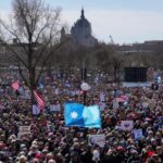 VIDEO/ Paralizohen qytetet e mëdha në SHBA, protestat “No Kings” kundra Trumpit pushtojnë vendin