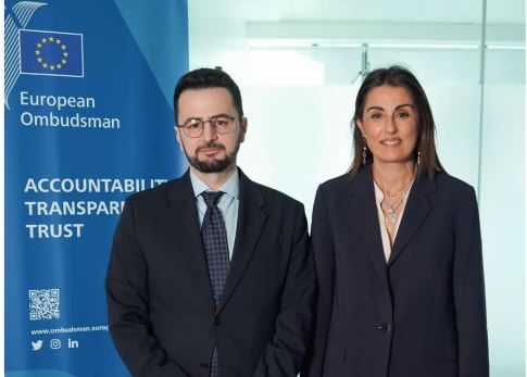 Fondet e Bashkimit Evropian në Shqipëri nën vëzhgim  Shabani takim me Avokaten e Popullit të BE  Standardet e transparencës të arrihen tani