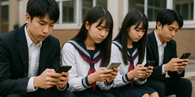 Vetëm 2 orë përdorim në ditë  qyteti japonez u thotë  mjaft  celularëve