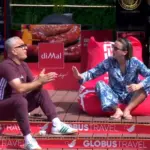 “Ti je marrë me trupin tim”/ Debat mes Juelës dhe Artanit, banori: Nuk të vjen turp të thuash që…