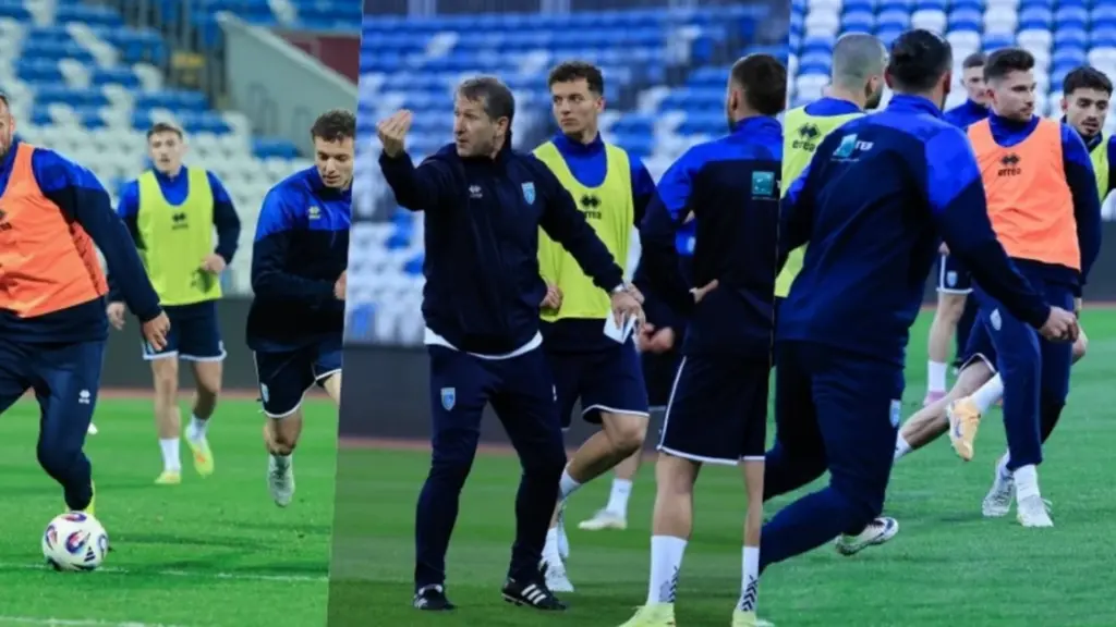 Kosova në Playoff in e Botërorit   Dardanët  kryen stërvitjen e parë për sfidën me Sllovakinë