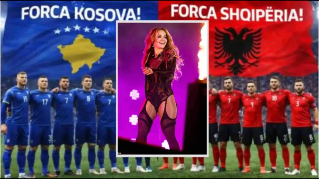 Kombëtarja dhe Kosova në momentin historik  Mbështetja vjen dhe nga ylli i pop it  Rita Ora