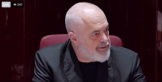 LIVE  RAMA flet për PROGRESIN e SHQIPËRISË në BE