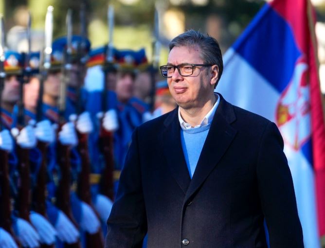 Vuçiç bën deklaratën e fortë  Serbia po përgatitet për një sulm nga aleanca Kroaci Shqipëri Kosovë