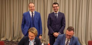 OSHEE firmos marrëveshjen 22.5 milionë euro me BERZH për nënstacionin elektrik nëntokësor në Tiranë, Karakaçi: Reforma në sektorin energjitik po jep rezultate konkrete