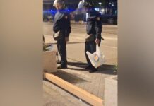 Policia ndalon 4 persona në protestën e Berishës, iu gjendet një çantë me molotovë! Lëndë plasëse efektivët gjejnë edhe në bulevard