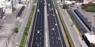 Hapet plotësisht segmenti i zgjeruar Tiranë-Durrës deri te mbikalimi i Rinasit, i pranishëm edhe Rama! Karakaçi: Janë shtuar 2 korsi