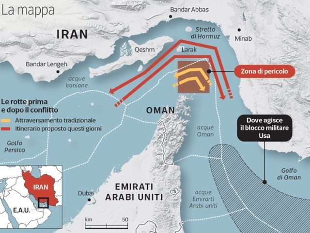 Ngushtica e Hormuzit  Si e shantazhon Irani botën  Drone  anije të vogla dhe mina  si funksionon  diga  e Teheranit