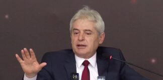 “Pa shqiptarët nuk ka të ardhme”/ Ali Ahmeti: Gjuha shqipe është e rrezikuar, çdo përpjekje për ta cenuar dëmton Marrëveshjen e Ohrit
