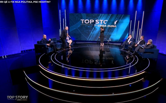 “Pse PD nuk shkon te pallati i djegur?”, Grida Duma largon nga studio Alfred Lelën: Atë gishtin fute…