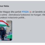 Katër statuse për të fshehur një hall, Flamur Noka nuk di nëse duhet të gëzohet apo hidhërohet për humbjen e Orban-it