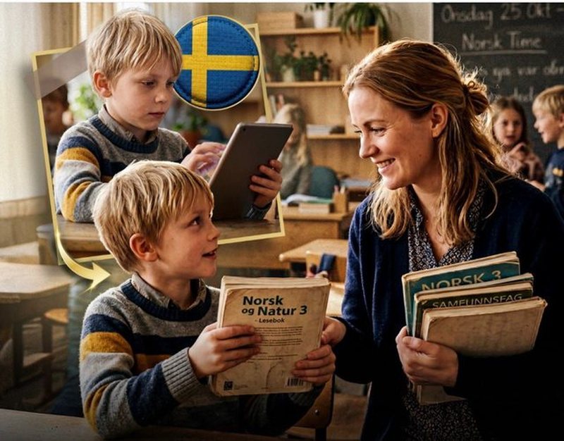 Suedia heq dorë nga teknologjia  rikthen librat dhe shkrimin me dorë në shkolla