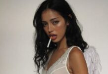 FOTO/ Modelja spanjolle “çmend” rrjetin me pozat topless pas ndarjes nga futbollisti i famshëm