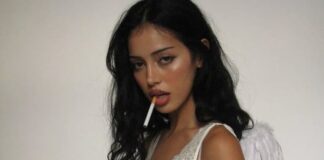 FOTO/ Modelja spanjolle “çmend” rrjetin me pozat topless pas ndarjes nga futbollisti i famshëm