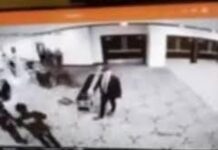 VIDEO/ Kërcënoi jetët e të pranishmëve në darkën e presidentit Trump, ja momenti kur agresori neutralizohet nga agjentët e Shërbimit Sekret