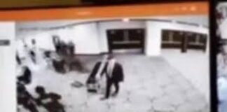 VIDEO/ Kërcënoi jetët e të pranishmëve në darkën e presidentit Trump, ja momenti kur agresori neutralizohet nga agjentët e Shërbimit Sekret
