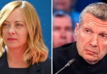 “Grua e keqe, tradhtare dhe fashiste”, gazetari rus fyen publikisht Melonin. Reagon ashpër Italia