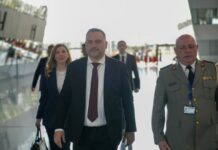 Ministri i Mbrojtjes takon në Bruksel misionin shqiptar në NATO