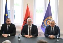 Ministri Gogu prezanton Drejtorin e ri të Përgjithshëm të Burgjeve, Adriatik Kupi