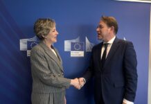 Ministrja Sala në takim me Komisionerin Varhelyi në Bruksel: Do forcojmë sistemin shëndetësor, mbetemi të fokusuar në rrugën europiane