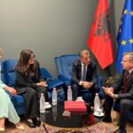 Ermal Nufi takon kreun ushtarak të NATO-s në Bruksel