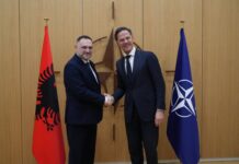 Ministri i Mbrojtjes takohet me shefin e NATO-s në Bruksel