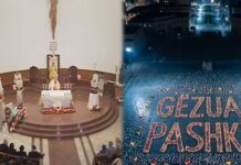 Besimtarët katolikë kremtojnë Pashkën me lutje, paqe dhe dashuri