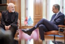 MITSOTAKIS poston takimin me Ramën