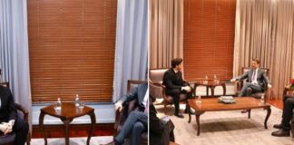 Ministri për Evropën dhe Punët e Jashtme Ferit Hoxha pret studentin Mevlan Ademi, nga Maqedonia e Veriut.