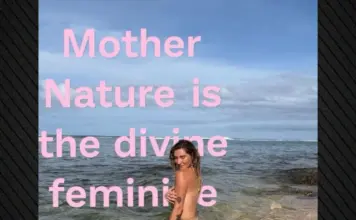 FOTO/ Këngëtarja “hoot” pozon e zhveshur për Ditën e Tokës, ndan mesazhe filozofike në Instagram