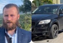 Detaje nga atentati në Balldren të Lezhës/ Breshëri kallashnikovësh drejt Audi Q7 ku lëvizte Kreshnik Mujeci dhe bashkëshortja, autorët i zunë pritë…