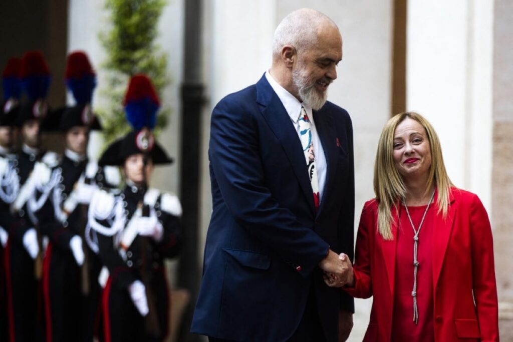 Takimi me Melonin  Rama  Asnjë qeveri italiane s ka bërë kaq shumë për Shqipërinë