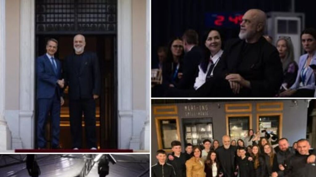 Kryeministri Rama publikon fotot e vizitës në Athinë dhe Delphi  Një ditë e ngrohtë mes shqiptarësh