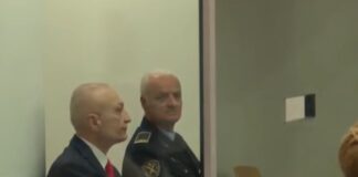 Dalin pamjet nga gjyqi, Ilir Meta brenda në kafaz