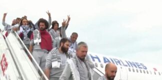 U ndalua nga Izraeli në flotiljen ‘Sumud’, shqiptari dhe aktivistët e tjerë mbërrijnë në Turqi! Baki Goxhaj drejt kthimit në Shqipëri