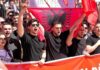 Protesta për gjuhë shqipe në Shkup, arrestohen tre studentë