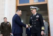 Ministri Nufi takon Komandantin e Komandës së Forcës së Bashkuar të NATO-s në Napoli: Shqipëria, partner plotësisht i angazhuar ndaj vlerave të përbashkëta