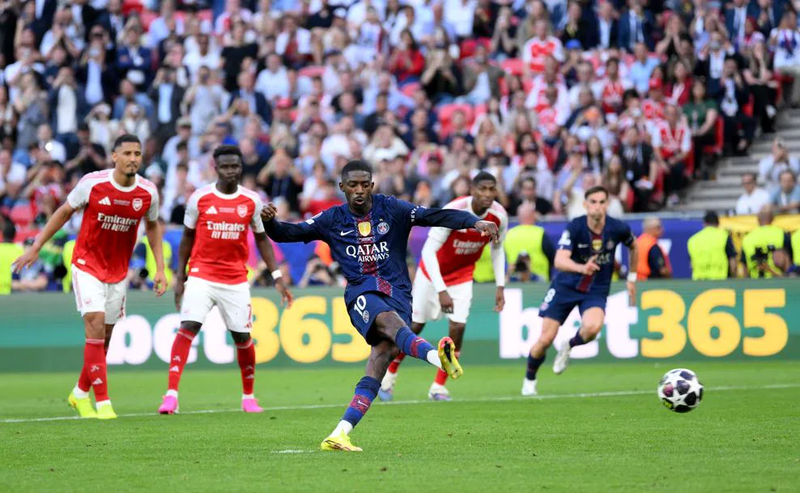 PSG fiton Champions League për të dytin vit radhazi  triumfon ndaj Arsenalit me penallti