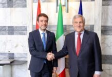 Ministri Hoxha pritet në Romë nga zv.kryeministri Tajani: Italia, një nga mbështetëset më të forta të së ardhmes evropiane të Shqipërisë