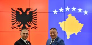 Drejtori i Përgjithshëm i Policisë së Shtetit Skender Hita, vizitë zyrtare në Policia e Kosovës