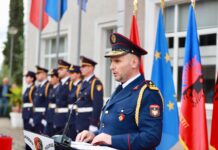 Diplomohen 104 studentë të Akademisë së Sigurisë, Drejtori i Përgjithshëm Skender Hita: Integriteti duhet të jetë busulla juaj morale dhe ligjore