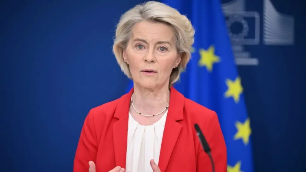 Von der Leyen telefonatë me Trump  Bëmë progres të kënaqshëm për ratifikimin e marrëveshjes tregtare BE SHBA