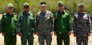 Gjeneralët amerikanë dhe kubanezë takim në bazën e Guantanamos, diskutuan për sigurinë operacionale në rajon