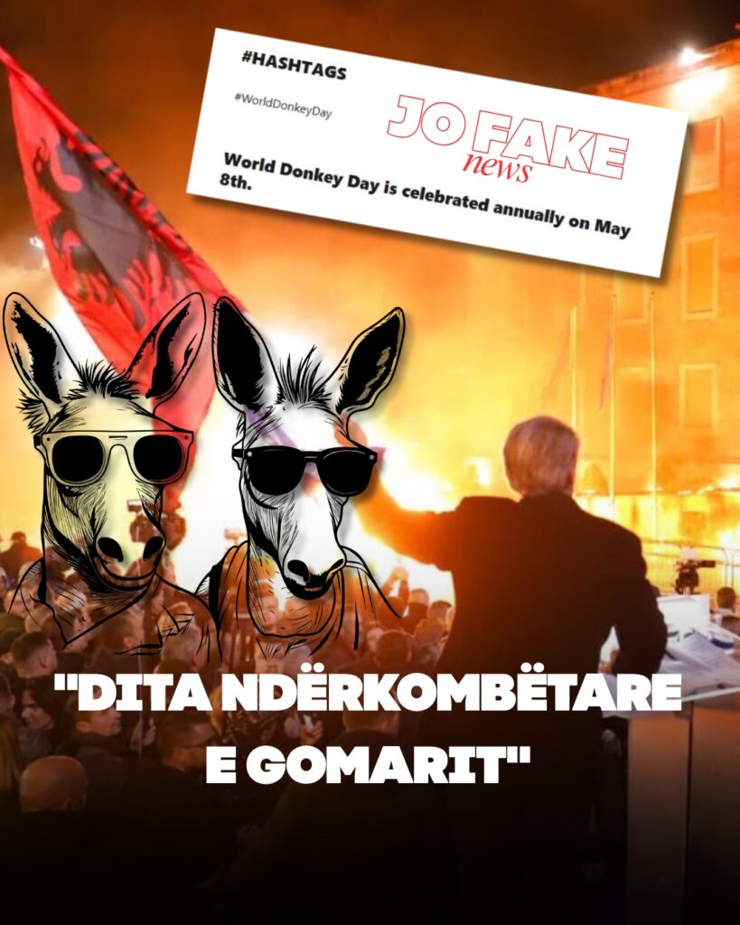 Rastësia e çuditshme  protesta e PD së në Ditën Ndërkombëtare të Gomerëve