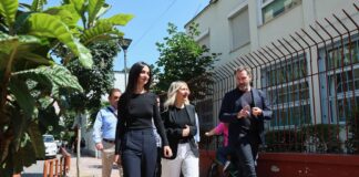 Anuela Ristani inspekton projektin “Rrugët për Fëmijët”: Nisma do të shtrihet në 40 shkolla të tjera të Tiranës