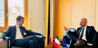 Ministri Hoxha takim me Ministrin Francez për Çështjet Evropiane: Mbështetje për anëtarësimin e Shqipërisë në BE, projekte konkrete në fusha strategjike