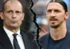 Plas grushti tek Milani? Zlatan Ibrahimovic dhe Allegri kapen me duar në restorant, i ndan Igli Tare